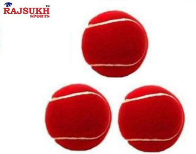 Owlix (PACK OF 3) Light Weight Green Cricket Tennis Ball(Standard, Pack of 3)