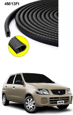 APICAL Plastic, Carbon Steel Car Door Guard(Black, Pack of 1, Maruti, Alto)
