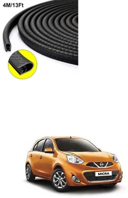 APICAL Plastic, Carbon Steel Car Door Guard(Black, Pack of 1, Nissan, Micra)