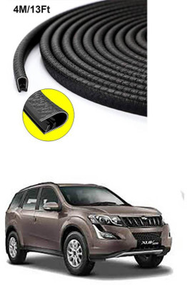 APICAL Plastic, Carbon Steel Car Door Guard(Black, Pack of 1, Mahindra, XUV 500)