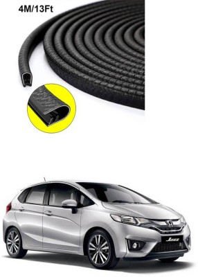 APICAL Plastic, Carbon Steel Car Door Guard(Black, Pack of 1, Honda, Jazz)