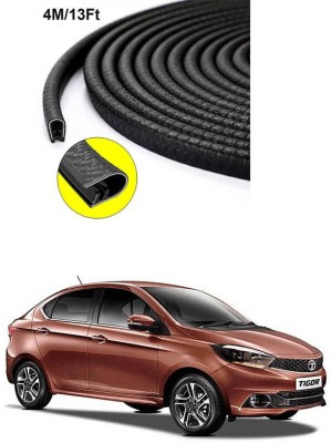 APICAL Plastic, Carbon Steel Car Door Guard(Black, Pack of 1, Tata, Tigor)