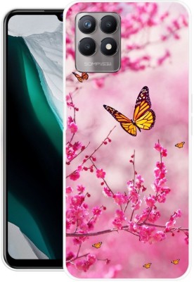 MeMi Back Cover for realme 8i(Multicolor, Shock Proof, Silicon, Pack of: 1)