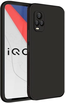Helix Back Cover for Vivo iQOO 7(Black, Shock Proof, Silicon, Pack of: 1)