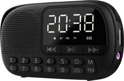 PAGARIA L837BT Portable Mp3 Player with Bluetooth,USB FM Radio(Black)