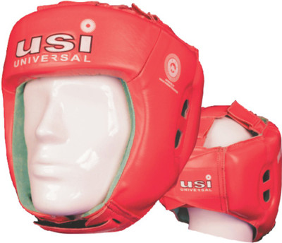 usi LITE Contest Head Guard 615CG Boxing Head Guard(Red)