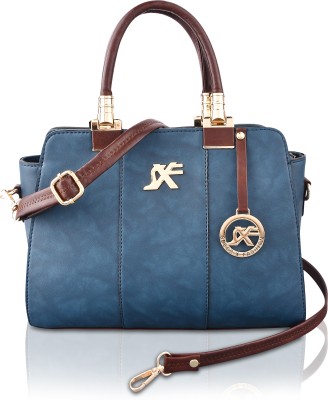 SXF SPEED X FASHION Women Blue, Brown Hand-held Bag