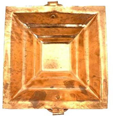 Divine Origin Copper Yagya Hawan Kund(7 inch) For Pooja Hawan Use In temples