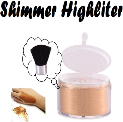 ADJD SHIMMERY SHINY & WATER PROOF ILLUMINATOR GOLDEN HIGHLIGHTER Highlighter(GOLDEN)