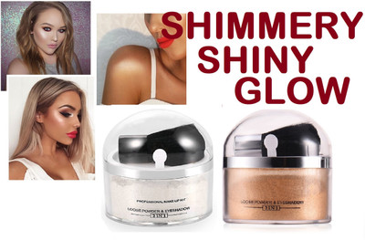 YAWI 3D Illuminator Shimmery Shiny Gold & Silver Highlight For Professional Look Highlighter(SILVER, GOLD)