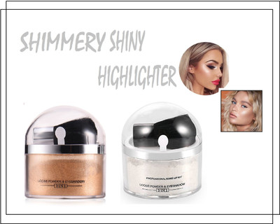 ADJD NEW SHIMMERY SHINY & WATER PROOF ILLUMINATOR SILVER OR GOLD HIGHLIGHTER COMBO Highlighter(SILVER OR GOLD)