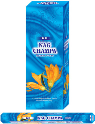 G RIncense Nag Champa Incense Stick Nag Champa(20 Units, Set of 6)
