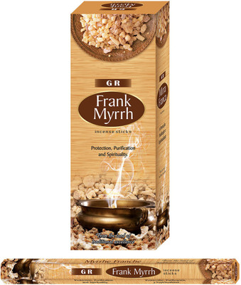 G RIncense Frank Myrrh Incense Stick Frank Myrrh(20 Units, Set of 6)