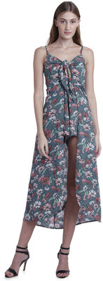 9 impression Floral Print Women Jumpsuit