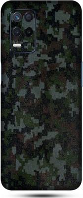 OggyBaba realme narzo 30 Mobile Skin(Digital Army Camouflage Skin Matte Finish)