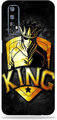 LAMHA Realme 7 Mobile Skin(Ultra Super The King With High Matte Finish.,.)