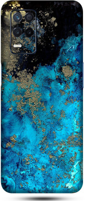 OggyBaba realme narzo 30 Mobile Skin(Blue Aqua Skin Matte Finish)