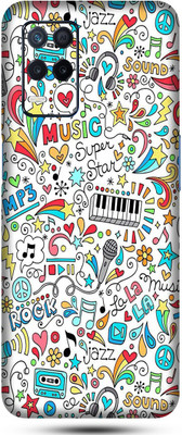 OggyBaba realme narzo 30 Mobile Skin(Music Graffiti Skin Matte Finish)