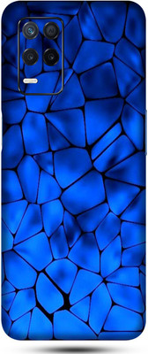 OggyBaba realme narzo 30 Mobile Skin(Dark Blue Pebbles Skin Matte Finish)