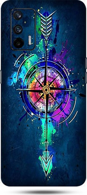 OggyBaba realme x7 max Mobile Skin(Arrow Eye Skin Matte Finish)