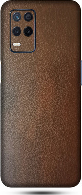 OggyBaba realme narzo 30 Mobile Skin(Nut Brown Leather Skin Matte Finish)