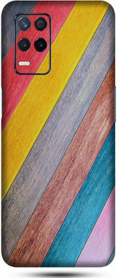 OggyBaba realme narzo 30 Mobile Skin(Colorful Texture Skin Matte Finish)