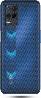 OggyBaba realme narzo 30 Mobile Skin(Transparent Carbon Fibre Skin Matte Finish)