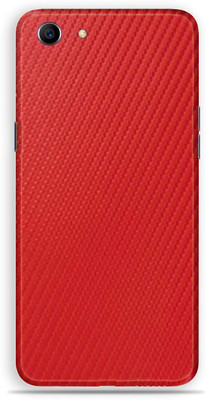 Jeeva Creation Oppo A83, oppo 83 Mobile Skin(Ultra Red Carbon Fiber Skin With High Matte Finish.)