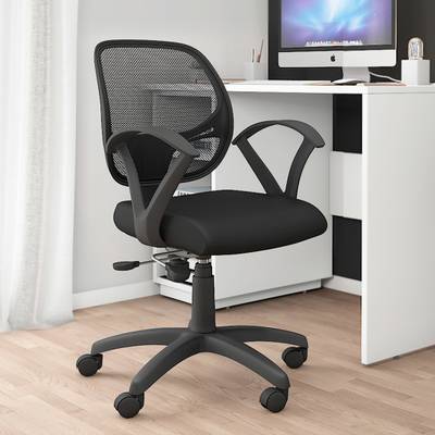 Durian Magic Low Back Fabric Office Arm Chair