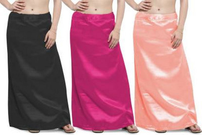 KAVYA DESIGNERS RAYON PETTICOAT PP29 Satin Blend Petticoat(Free)