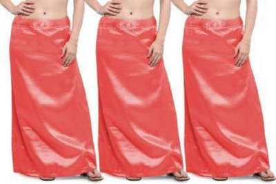 KAVYA DESIGNERS RAYON PETTICOAT PP6 Satin Blend Petticoat(Free)
