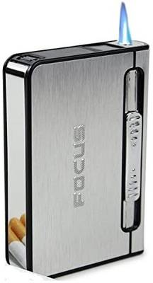FITUP Cigarette Case Ultra Thin With inbuilt Cigarette Light…