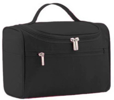 GONAZO Black Toiletry kit/cosmetic bag for Woman. Cosmetic Bag