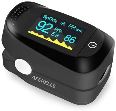 aferelle Reliable Certified monitor oxygen levels with alarm function Pulse Oximeter(Multicolor)