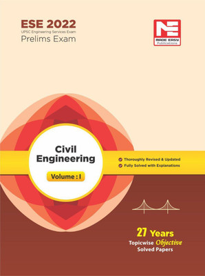 Ese 2022 Prelims Exam Civil Engingeering Vol 1 Objective 27 Years Solved Paper(Paperback, MADE EASY TEAM)
