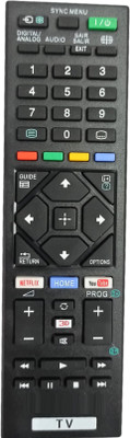 Ehop Remote Compatible for All Smart LED LCD HD Tv with 3D, Netflix & YouTube Function Sony Remote Controller(Black)