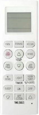 Piyush REMOTE NO 36 FOR SPLIT AC (AIR CLEAN BUTTON) COMPATIBLE TO LG SEND OLD REMOTE PHOTO AT 9822247789 WHATSAPP FOR VERIFICATION Remote Controller(White)