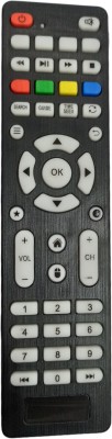 Ehop Compatible for LED LCD TV Micromax Remote Controller(Black)