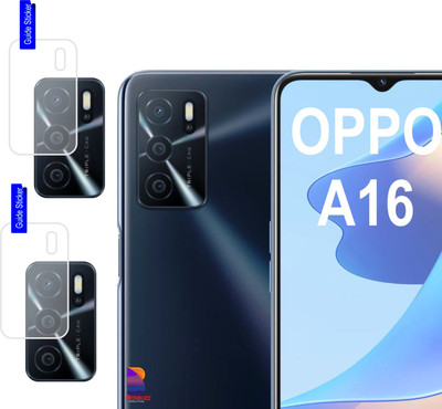 DESIBUZZ Camera Lens Protector for OPPO A16(Pack of 2)