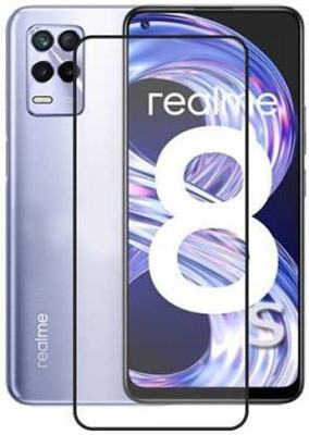 kentop Edge To Edge Tempered Glass for Realme 8s 5G(Pack of 1)