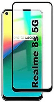 kentop Edge To Edge Tempered Glass for Realme 8 5G(Pack of 1)