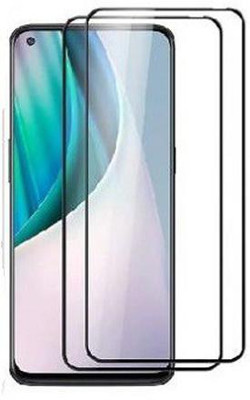 kentop Edge To Edge Tempered Glass for Realme 8 5G(Pack of 2)