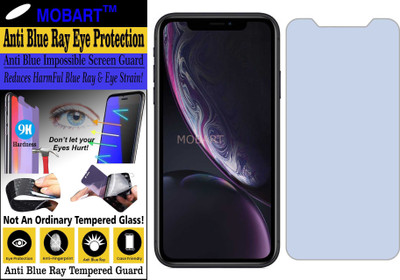 MOBART Impossible Screen Guard for APPLE IPHONE XR (Impossible UV AntiBlue Light)(Pack of 1)