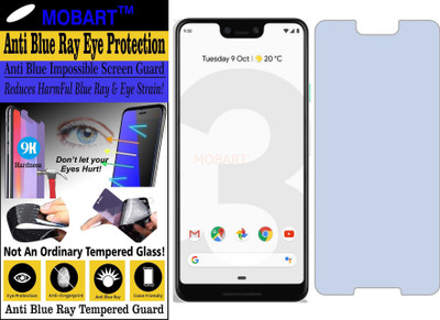 MOBART Impossible Screen Guard for GOOGLE PIXEL 3 XL (Impossible UV AntiBlue Light)(Pack of 1)