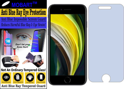 MOBART Impossible Screen Guard for APPLE IPHONE SE 2020 (Impossible UV AntiBlue Light)(Pack of 1)