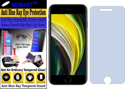 MOBART Impossible Screen Guard for APPLE I PHONE SE 2 (Impossible UV AntiBlue Light)(Pack of 1)