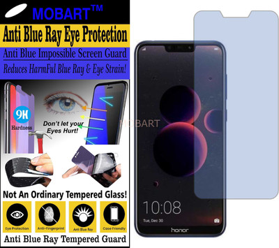 MOBART Impossible Screen Guard for HONOR 8C (Impossible UV AntiBlue Light)(Pack of 1)