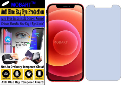 MOBART Impossible Screen Guard for APPLE IPHONE 12 PRO (Impossible UV AntiBlue Light)(Pack of 1)