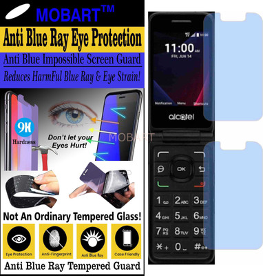 MOBART Impossible Screen Guard for ALCATEL GO FLIP V (Impossible UV AntiBlue Light)(Pack of 1)