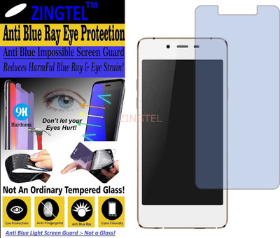 ZINGTEL Impossible Screen Guard for MICROMAX CANVAS SILVER 5 Q450 (Impossible UV AntiBlue Light)(Pack of 1)